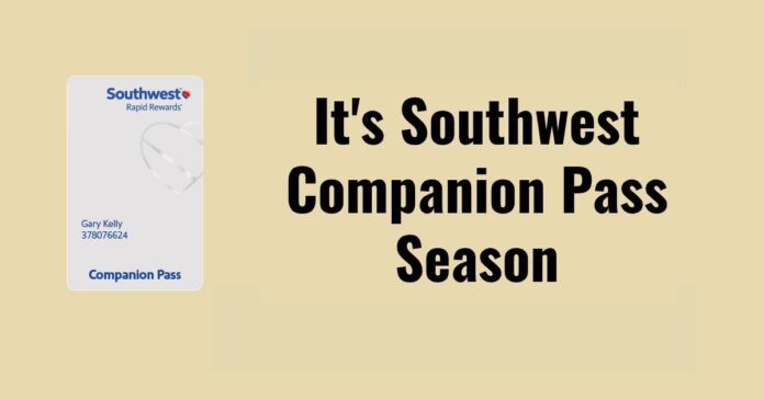 southwest companion pass credit cards