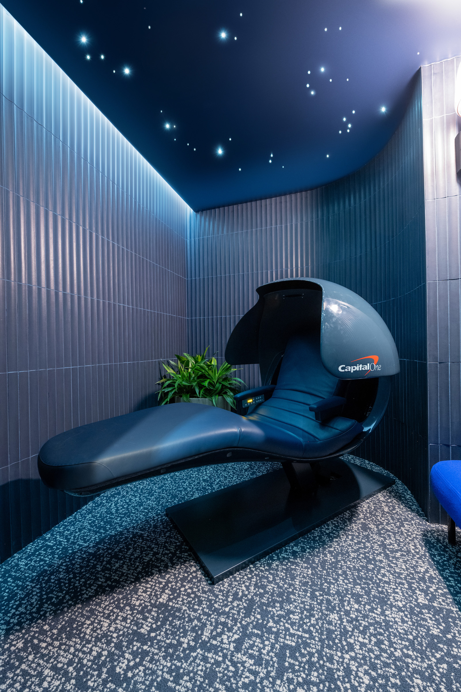 Private relaxation room 