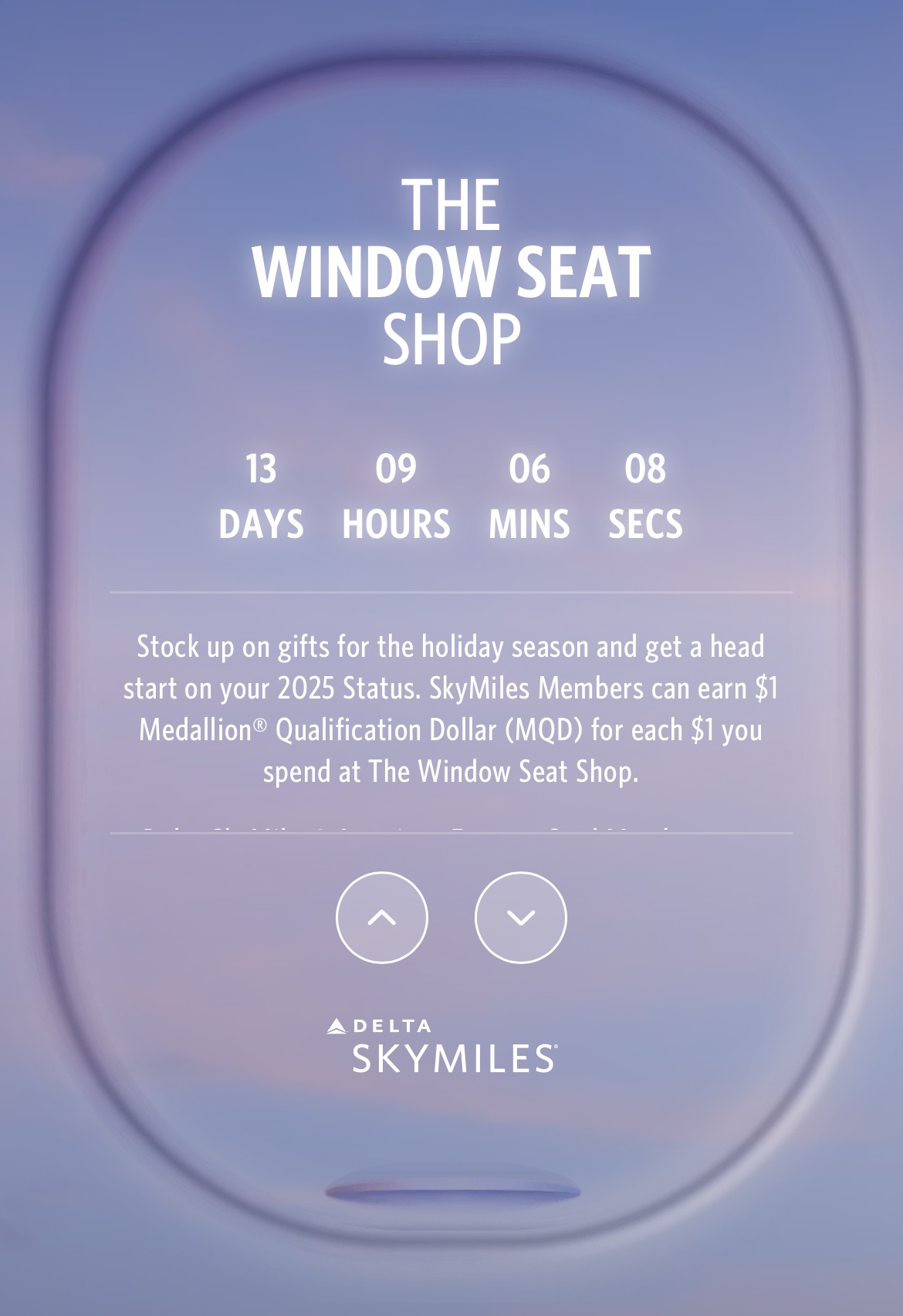 delta window seat shop mwds