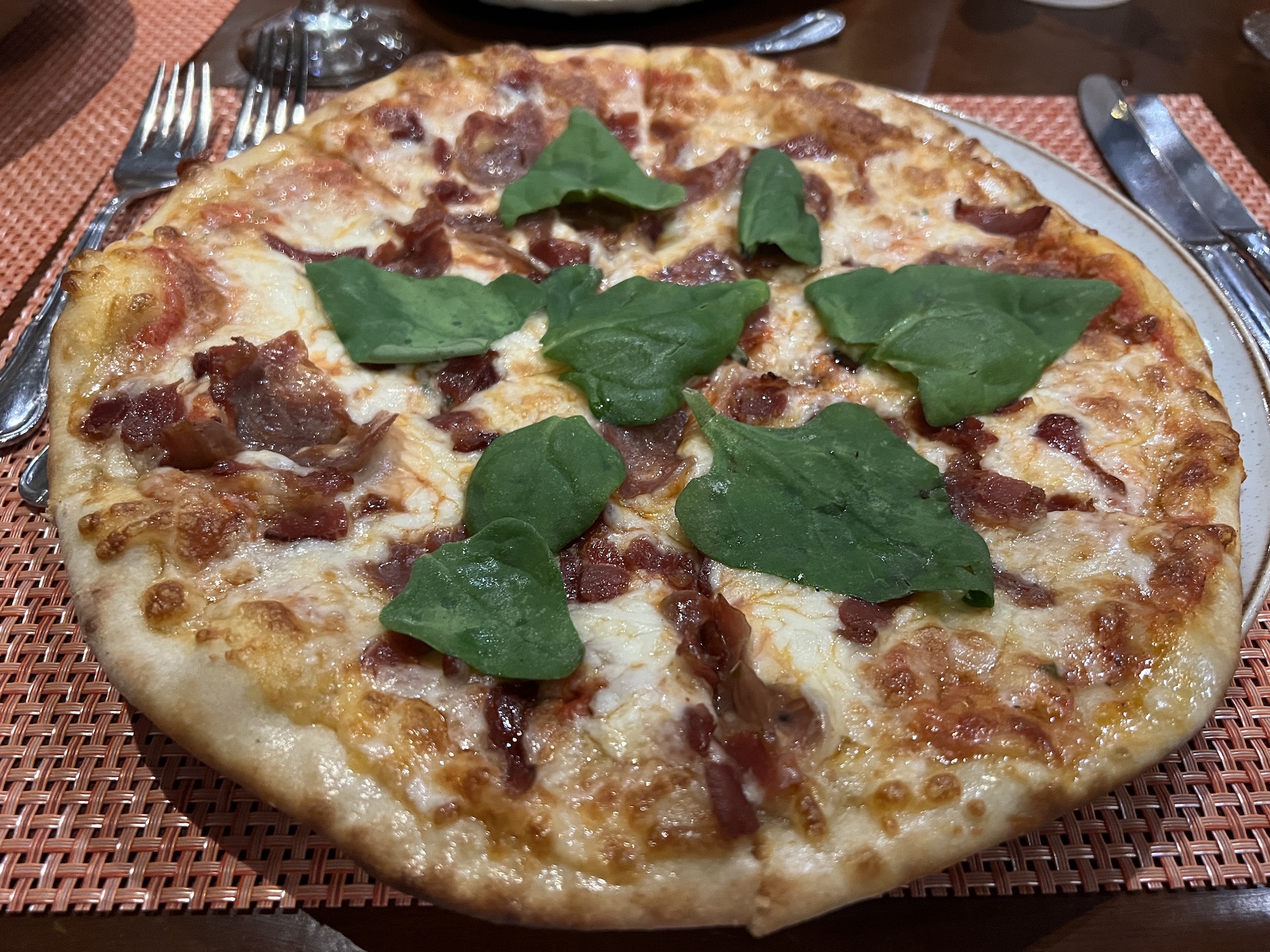 Pizza at Pimento - JW Marriott Guanacaste