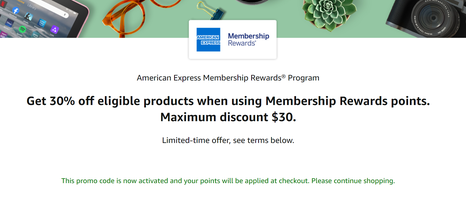 amazon pay one point amex