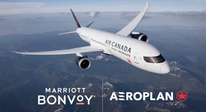 Marriott Bonvoy and Aeroplan reciprocal benefits