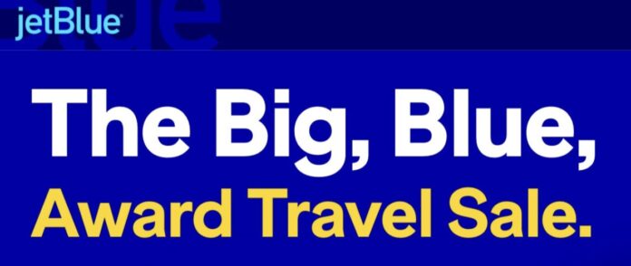 JetBlue award sale oct 8 oct 9 2024