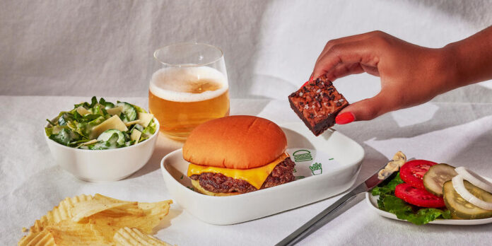 Delta / Shake Shack collab