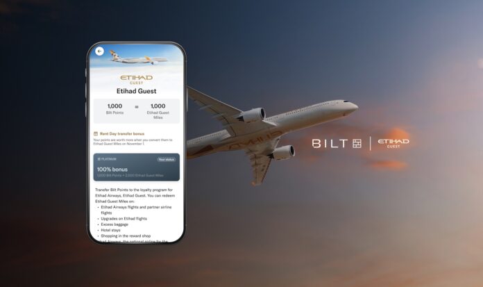 Etihad Transfer bilt Etihad guest transfer bonus