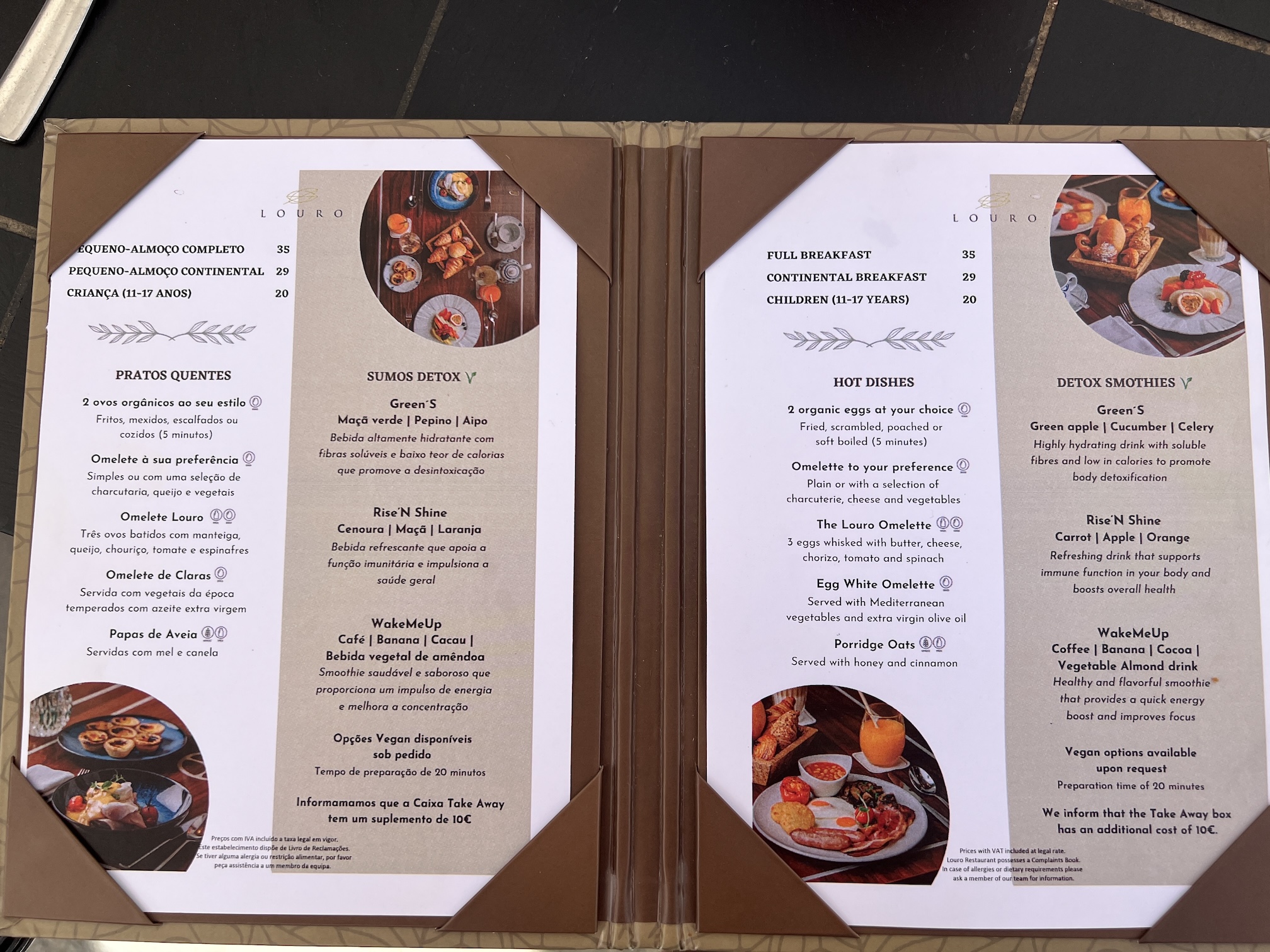 Conrad Algarve Breakfast (Gold/Diamond)