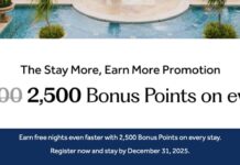 Hilton Increases Q4 Promo to 2,500 Points hilton promo