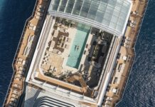 Hilton Adds Luxury Cruise Partner; Hyatt Adds Safaris EXPLORA JOURNEYS – CONSERVATORY POOL VIEW (Courtesy Hilton)