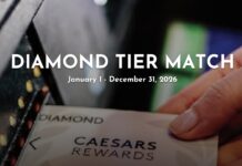 RARE: Caesars Diamond Tier Match for Existing Members caesars diamond tier match status match 2026