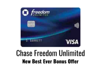 Why the New Chase Freedom Unlimited® Bonus Offer is a No Brainer (And Its Best Ever!) chase freedom unlimited cfu best ever bonus offer