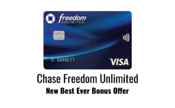 Why the New Chase Freedom Unlimited® Bonus Offer is a No Brainer (And Its Best Ever!) chase freedom unlimited cfu best ever bonus offer
