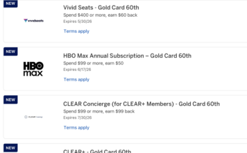 Amex Offers on Gold Card for 60th Anniversary amex offers for gold card anniversary