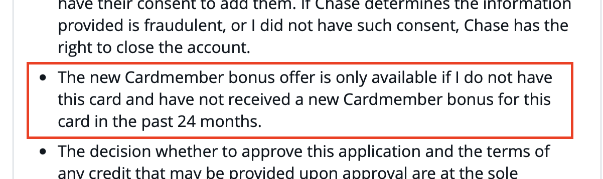 southwest business credit card once per 24 month rule being replaced by once per lifetime