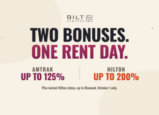 Bilt Rent Day October 2026: Amtrak and Hilton Transfer Bonuses bilt rent day Amtrak Hilton