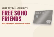 Bilt Palladium Gets You a Free $175 Soho Friends Membership bilt palladium soho friends