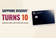 Sapphire Reserve® Turns 10! New Offers and a Contest to Celebrate chase sapphire reserve turns 10