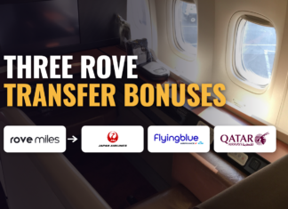 Rove Launches Three Transfer Bonuses: 50% to JAL, 40% to Flying Blue, and Up to 35% on Qatar rove-oct-transfer-bonuses