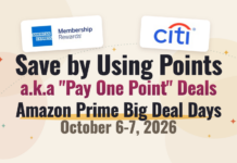 Prime Big Deal Days Is Live: New Amex and Citi Amazon Pay With Points Deals