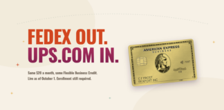 Amex Business Gold Swaps FedEx for UPS.com in Its $20 Monthly Credit business gold card ups Fedex replace