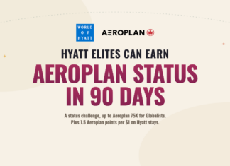 Hyatt and Aeroplan: Status Challenge Plus Dual Accrual hyatt aeroplan status challenge to aeroplan status