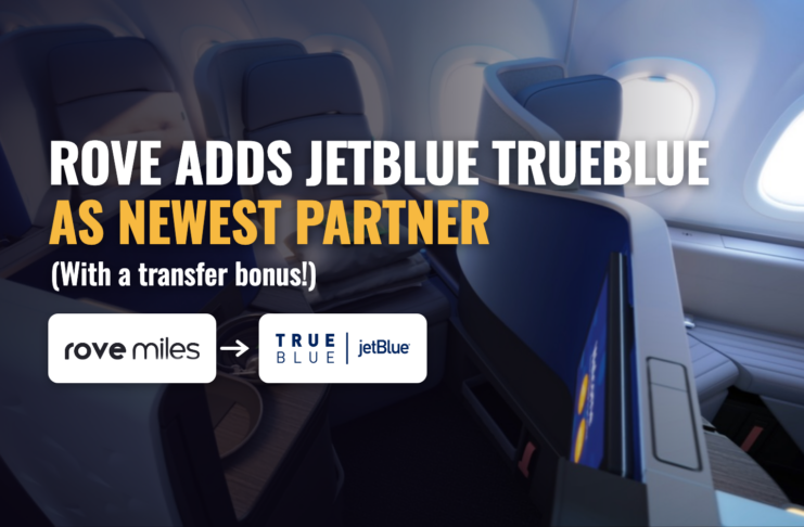 Rove Adds JetBlue TrueBlue With a 20% Transfer Bonus rove adds JetBlue as transfer partner (with transfer bonus)